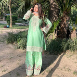Greenleaf Floral Kurta Set